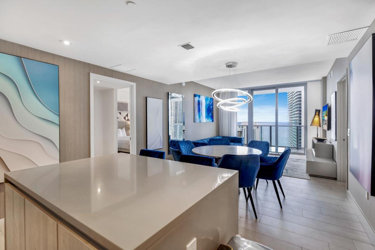 Hyde House - Luxury Waterfront 2Br 2Ba Apartment Suite With Direct Ocean View, Roof Top Pool, Resort Amenities Голлівуд Екстер'єр фото