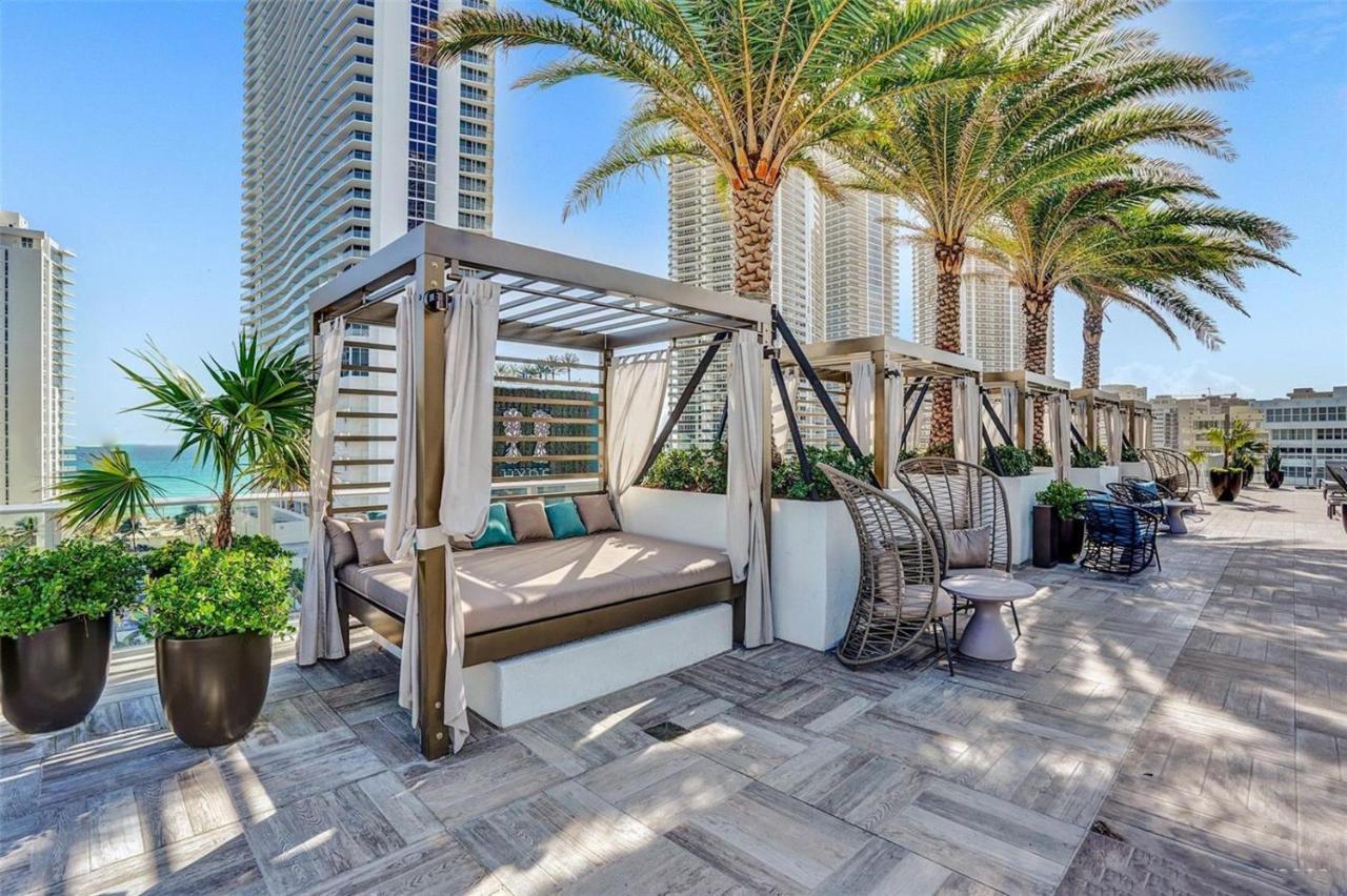 Hyde House - Luxury Waterfront 2Br 2Ba Apartment Suite With Direct Ocean View, Roof Top Pool, Resort Amenities Голлівуд Екстер'єр фото