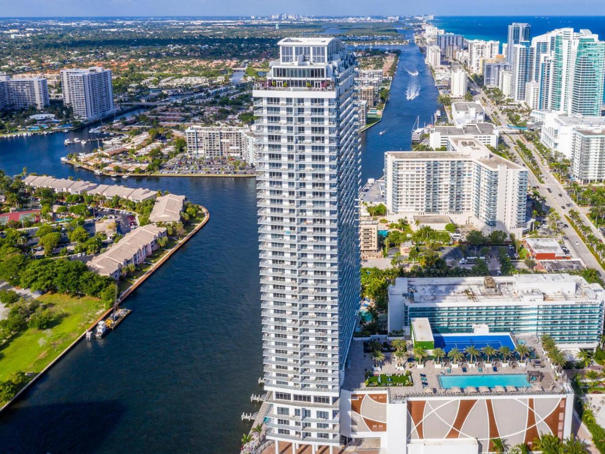Hyde House - Luxury Waterfront 2Br 2Ba Apartment Suite With Direct Ocean View, Roof Top Pool, Resort Amenities Голлівуд Екстер'єр фото