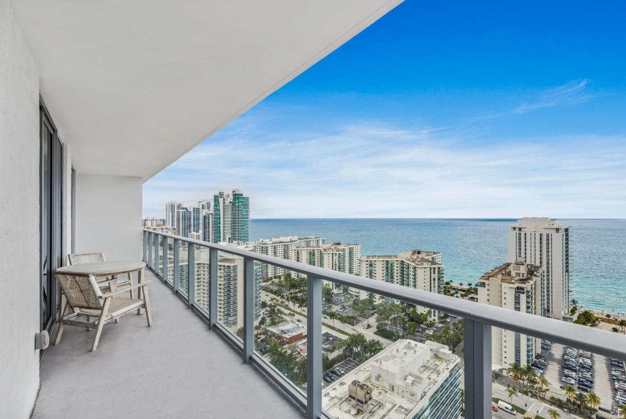 Hyde House - Luxury Waterfront 2Br 2Ba Apartment Suite With Direct Ocean View, Roof Top Pool, Resort Amenities Голлівуд Екстер'єр фото