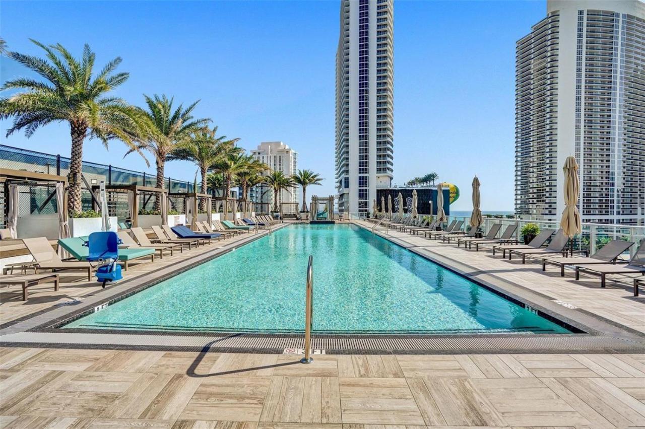 Hyde House - Luxury Waterfront 2Br 2Ba Apartment Suite With Direct Ocean View, Roof Top Pool, Resort Amenities Голлівуд Екстер'єр фото