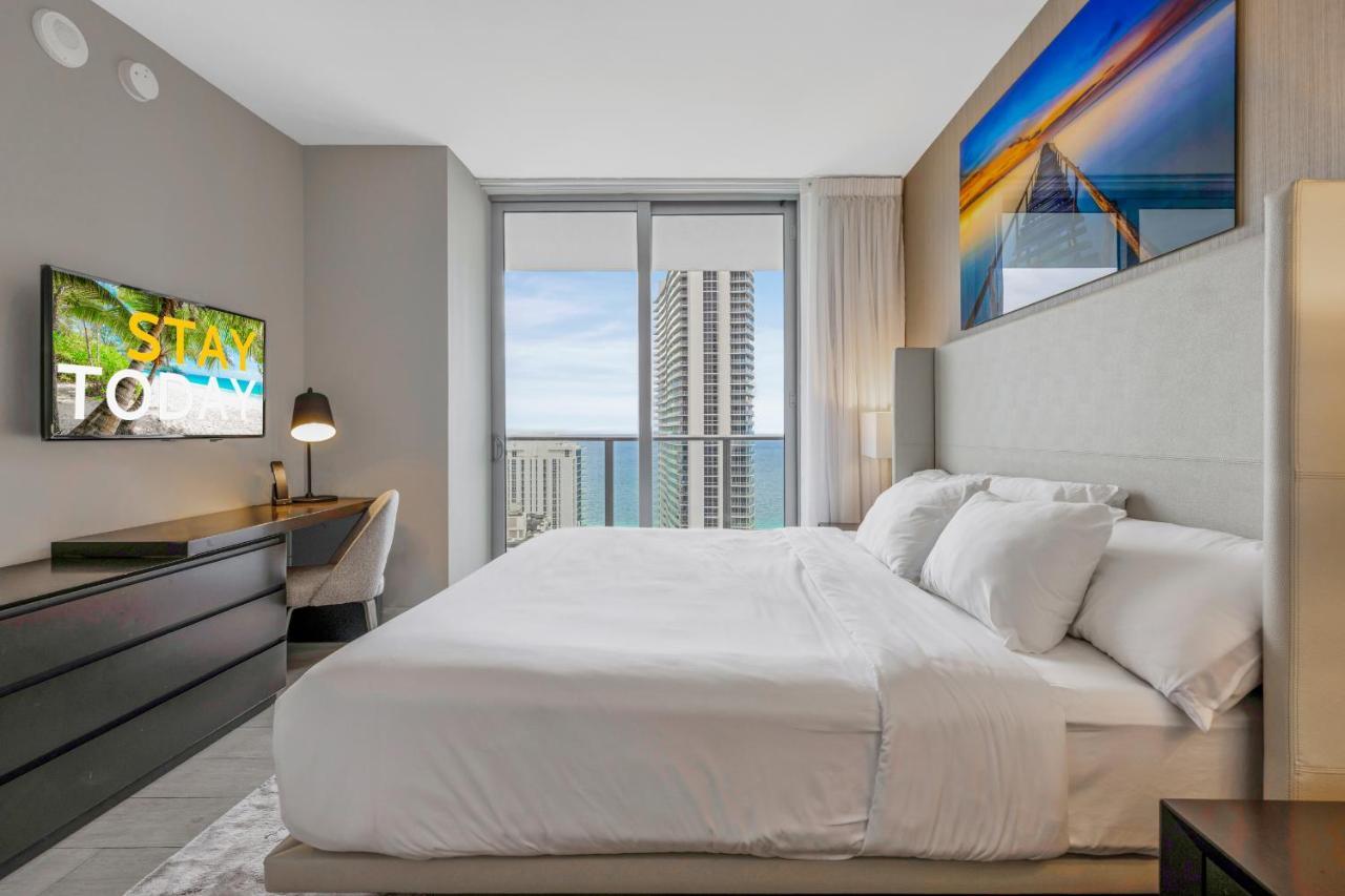 Hyde House - Luxury Waterfront 2Br 2Ba Apartment Suite With Direct Ocean View, Roof Top Pool, Resort Amenities Голлівуд Екстер'єр фото