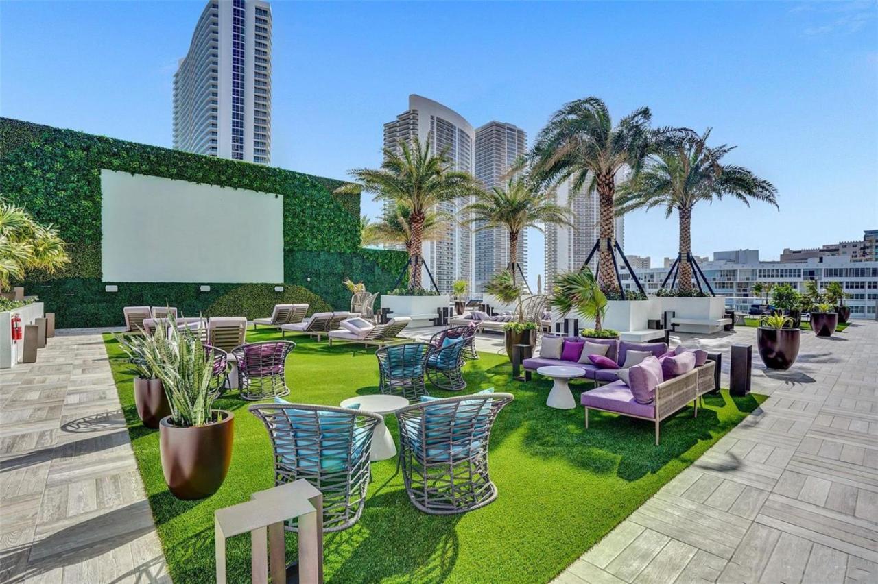 Hyde House - Luxury Waterfront 2Br 2Ba Apartment Suite With Direct Ocean View, Roof Top Pool, Resort Amenities Голлівуд Екстер'єр фото