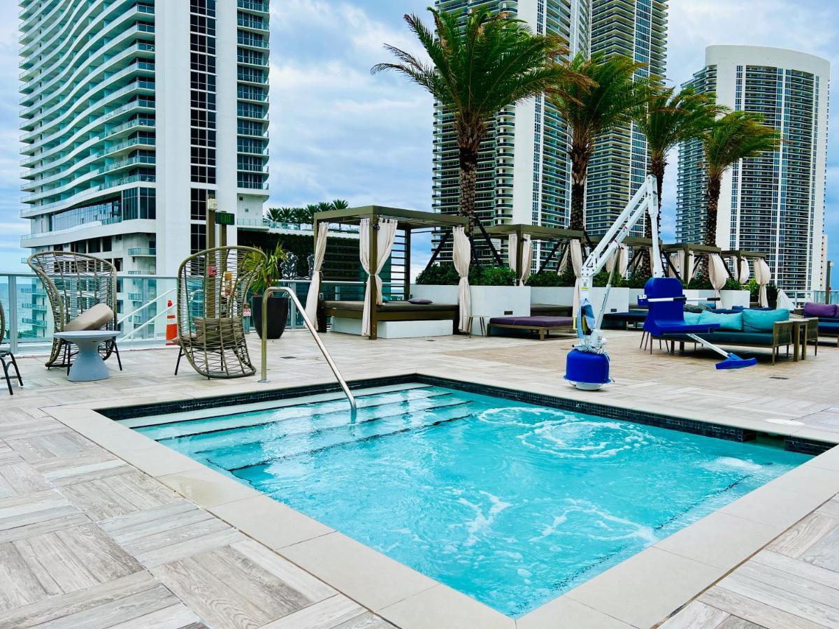 Hyde House - Luxury Waterfront 2Br 2Ba Apartment Suite With Direct Ocean View, Roof Top Pool, Resort Amenities Голлівуд Екстер'єр фото