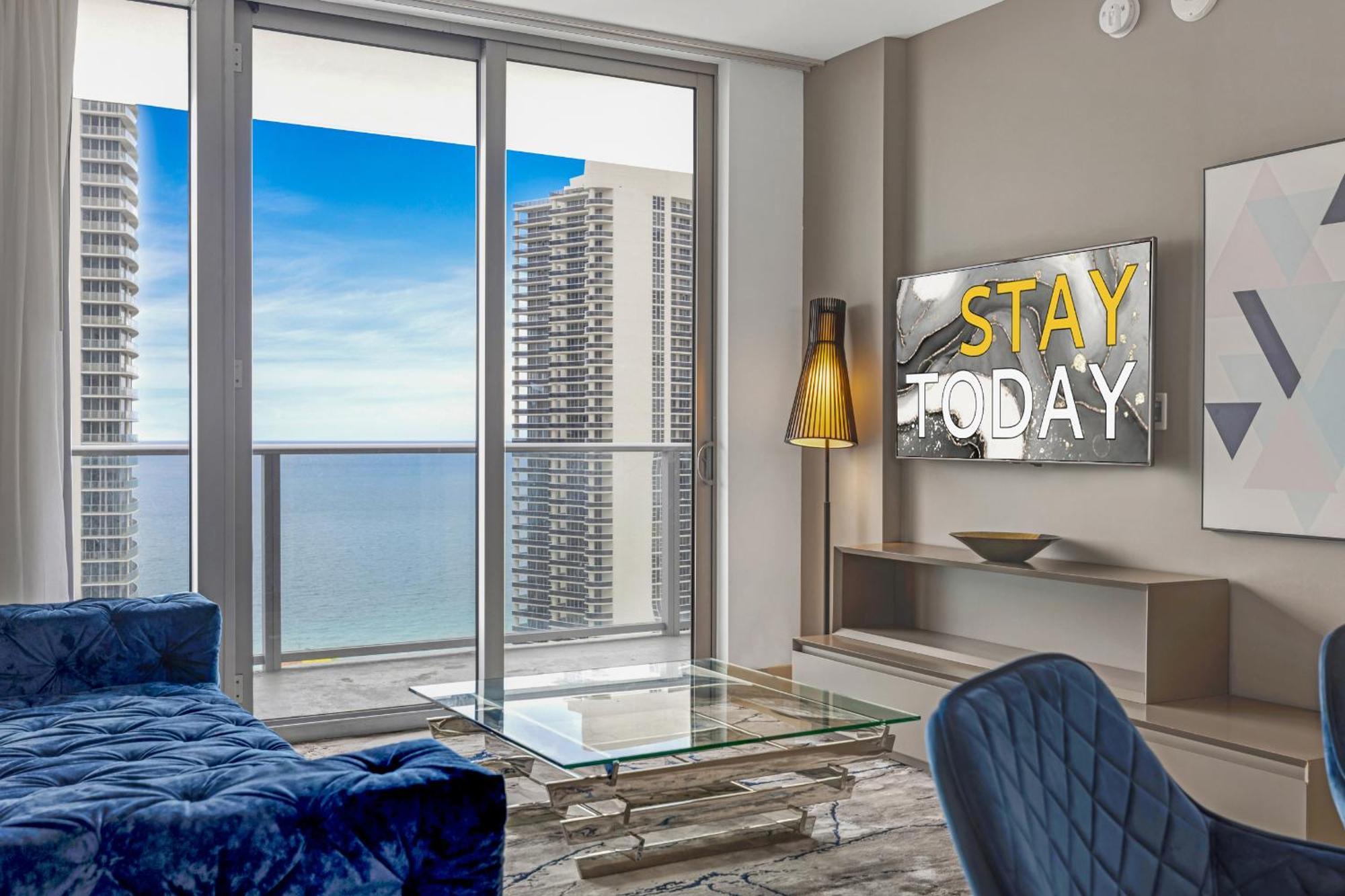 Hyde House - Luxury Waterfront 2Br 2Ba Apartment Suite With Direct Ocean View, Roof Top Pool, Resort Amenities Голлівуд Екстер'єр фото